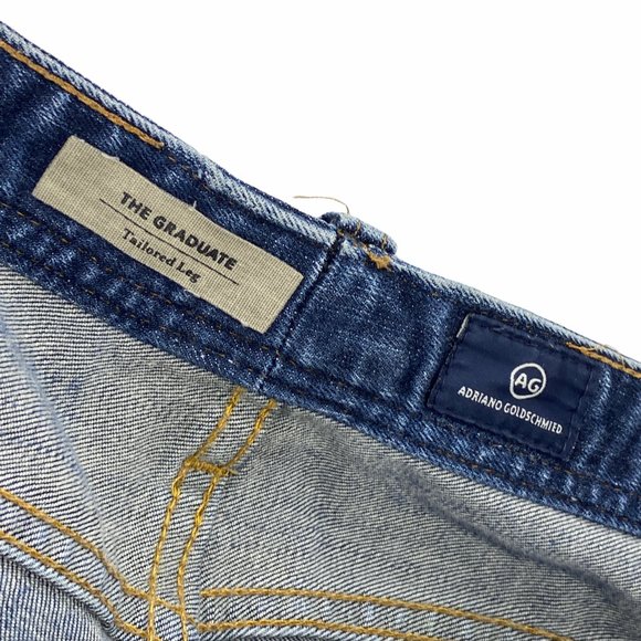 AG Adriano Goldschmied Men's Casual The Graduate T - Picture 6 of 7